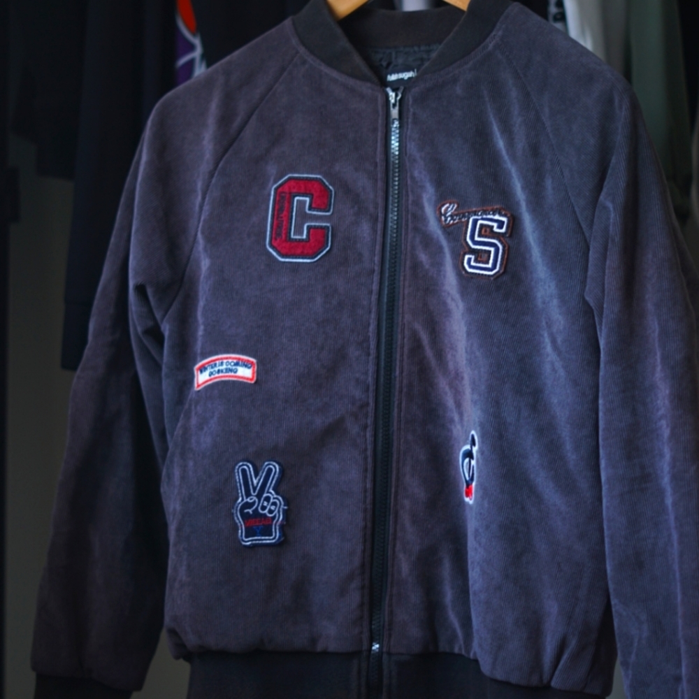 Fullah Sugah Curdoroy Bomber Jacket